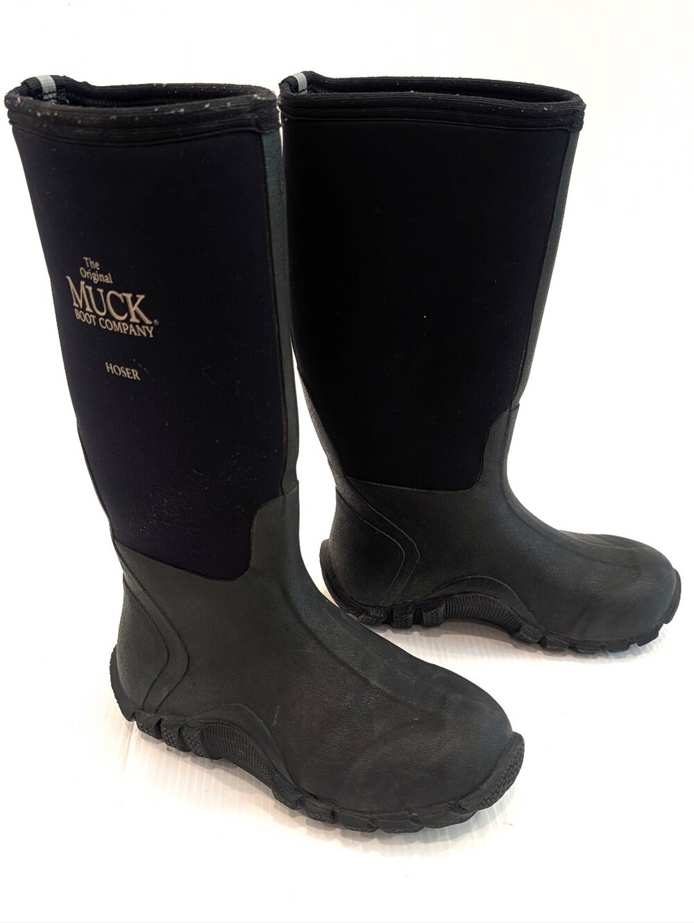 The Original Muck Boot Company Black Neoprene Waterproof Boots Size 6/6.5 Womens